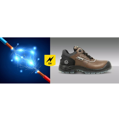 Electrical hazard (EH) rated safety boots