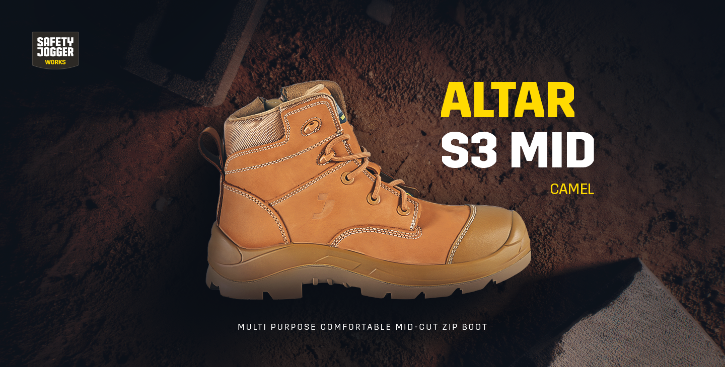 Safety Jogger Works - Altar S3 Mid Camel